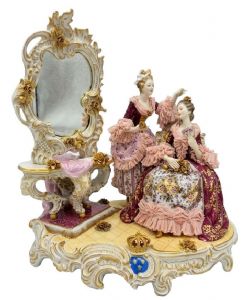 SCULTURA IN PORCELLANA "CAPODIMONTE" FERDINANDEA - ITALIA